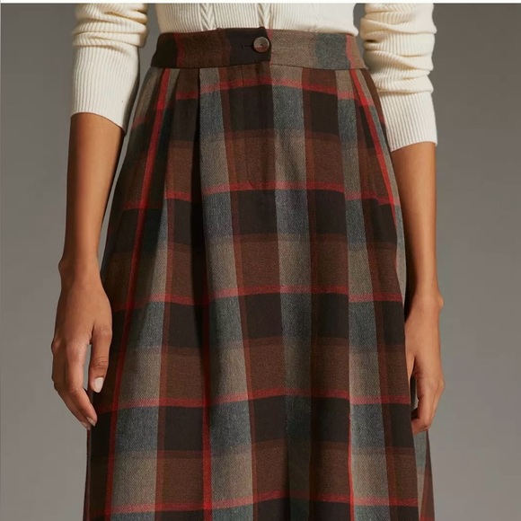 Mare Mare x Anthropologie Full Plaid Skirt - Picture 3 of 3